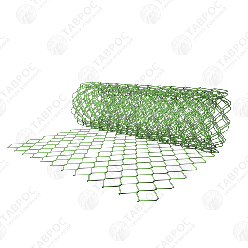 Сетка электросварная с полимерным покрытием в рулонах Полимерное RAL 6005 (Зелёный мох) 15000*1800*1,6