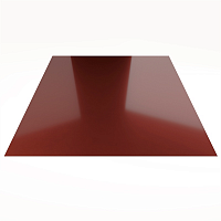 Гладкий лист Гладкий полиэстер RAL 3005 (Красное вино) 3000*1250*0,5 двухсторонний ламинированный