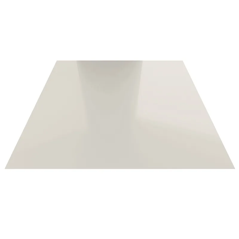 Гладкий лист Гладкий полиэстер RAL 9003 (Белый) 2500*1250*0,5 односторонний ламинированный